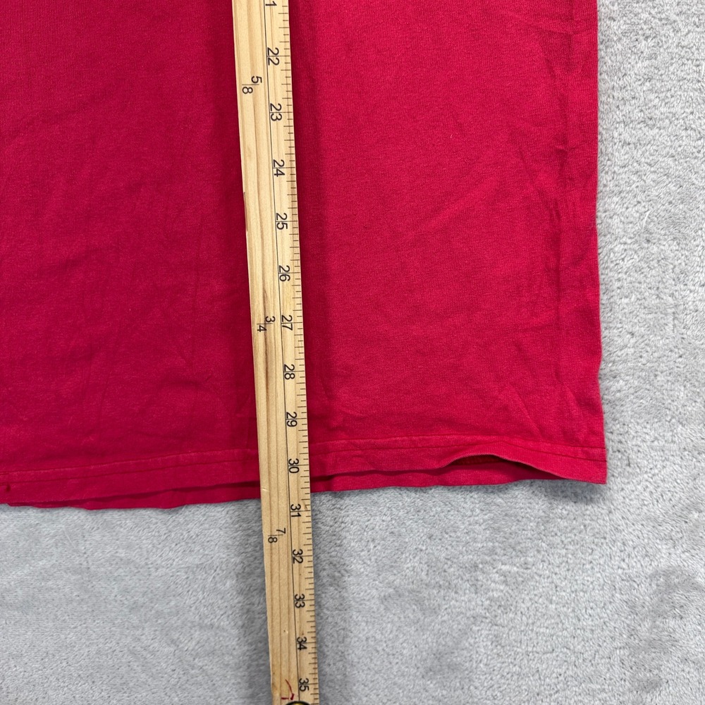 Vintage Georgia Bulldogs Shirt Men XL Red AS Sport T-Shirt Red Football NCAA Y2K - Picture 7 of 9